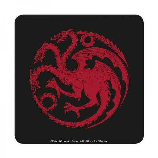 Targaryen (Coaster Single / Sottobicchiere) - Game Of Thrones: Half Moon Bay - Merchandise -  - 5055453458286 - 