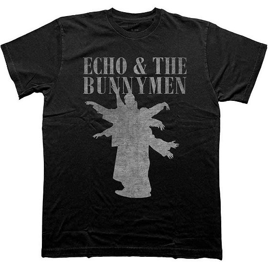Echo & The Bunnymen Unisex T-Shirt: Silhouettes - Echo & The Bunnymen - Koopwaar -  - 5056561099286 - 