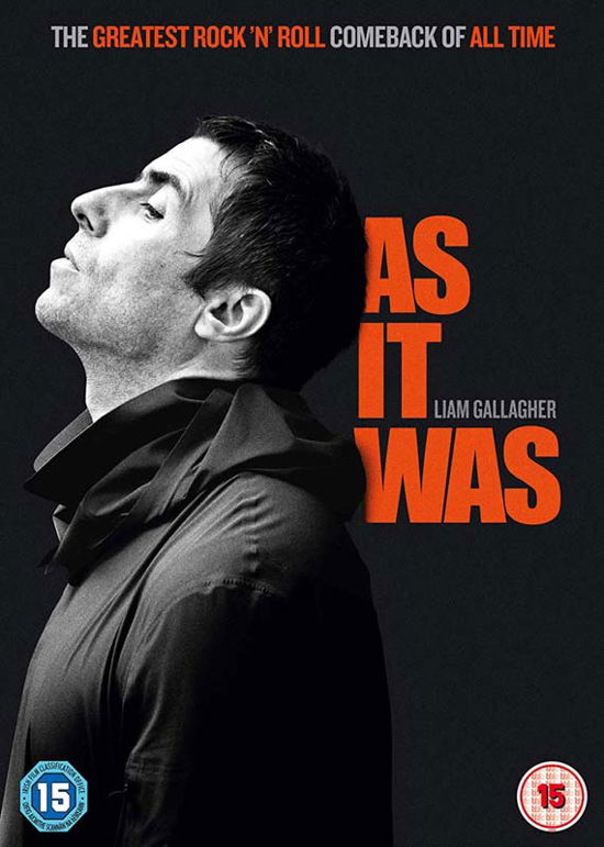 Liam Gallagher  As It Was - Liam Gallagher - Películas - Altitude Film Distribution - 5060105726286 - 10 de junio de 2019