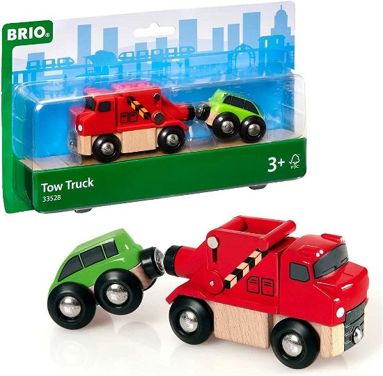 Cover for Speelgoed | Wooden Toys · Afsleepwagen Met Auto (MERCH)