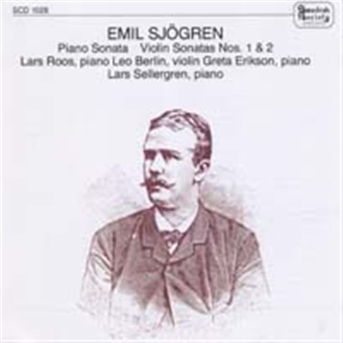 Cover for Sjogren / Roos / Berlin / Erikson / Sellergren · Piano &amp; Violin Sonatas (CD) (1988)