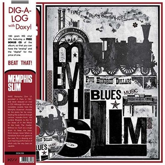 Cover for Memphis Slim · Find the Blues Everywhere (LP) (2013)