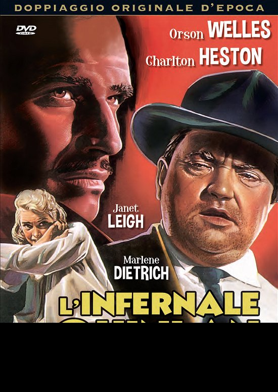 Cover for Charlton Heston · L'Infernale Quinlan (1958) (DVD)