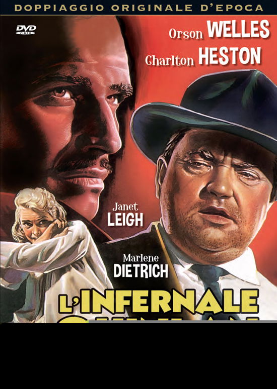 L'Infernale Quinlan (1958) - Charlton Heston - Elokuva - A & R PRODUCTIONS - 8023562011286 - 