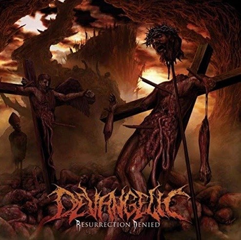 Cover for Devangelic · Resurrection Denied (LP) [Coloured edition] (2018)