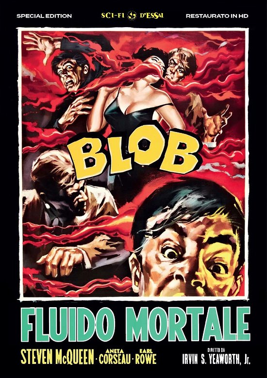 Cover for Blob · Fluido Mortale - Special Edition (Restaurato In Hd) (DVD) (2019)