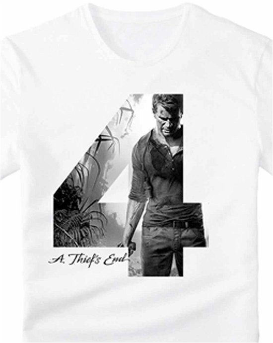 Cover for Bioworld Europe · Uncharted 4 - a Thief's End &quot;4 Print&quot; T-shirt - Size XL (Ts282009unc-xl) (MERCH)