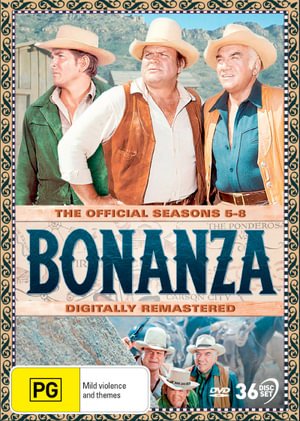 Cover for DVD · Bonanza Season 5 - 8 (DVD) (2021)