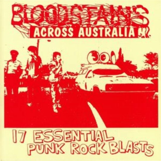 Cover for Various Artists · Bloodstains Across Australia (LP) (2021)