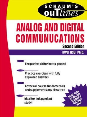 Cover for Hwei Hsu · Schaum's Outline of Analog and Digital Communications (Pocketbok) (2003)