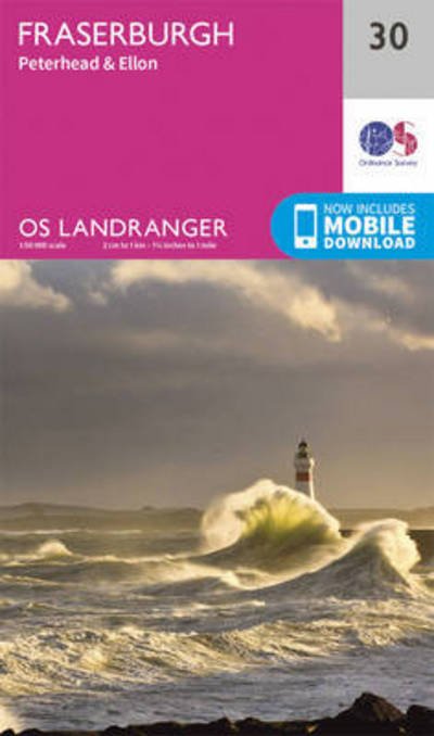 Cover for Ordnance Survey · Fraserburgh, Peterhead &amp; Ellon - OS Landranger Map (Kort) [February 2016 edition] (2016)
