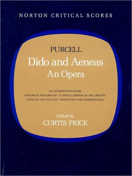 Cover for Henry Purcell · Dido and Aeneas: An Opera (Pocketbok) [New edition] (1987)