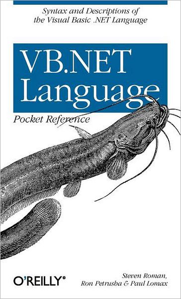 Cover for Steven Roman · VB NET Language Pocket Reference - Pocket Reference (O'Reilly) (Paperback Book) (2003)