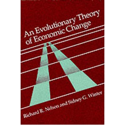 Cover for Richard R. Nelson · An Evolutionary Theory of Economic Change (Pocketbok) (1985)