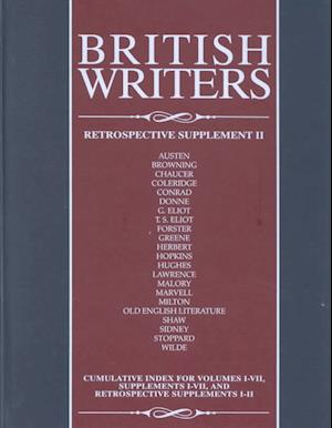 Cover for Jay Parini · British Writers Retrospective: Supplement 2 (Hardcover Book) (2002)