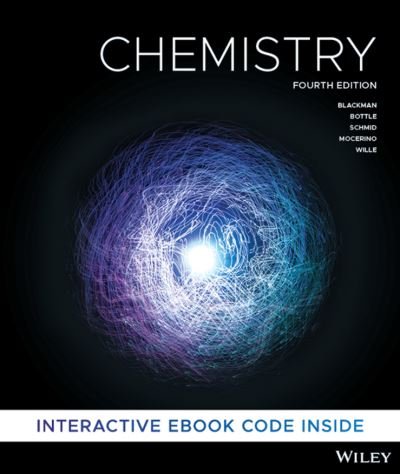 Cover for Blackman, Allan (University of Otago, New Zealand,) · Chemistry, 4th Edition (Pocketbok) (2018)