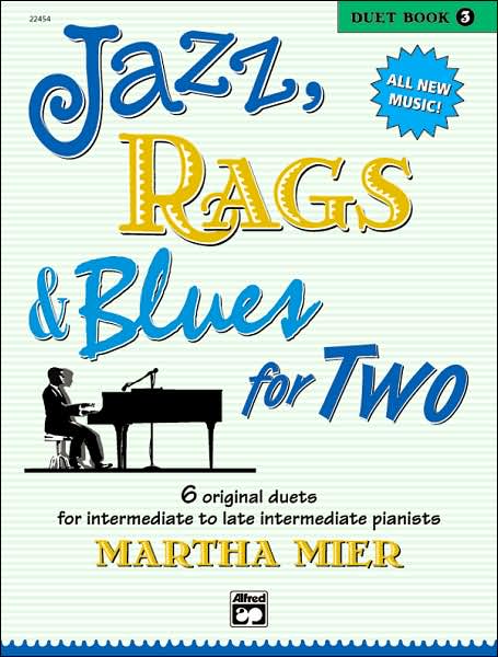 Cover for Mier · Jazz, Rags &amp; Blues for Two, Book 3 (Book)