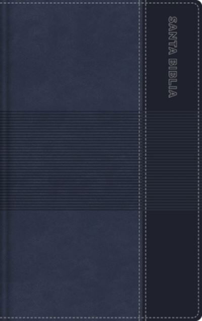 Vida · RVR60, Biblia de Estudio para Jovenes, Leathersoft, Azul, Palabras de Jesus en Rojo, Comfort Print (Leather Book) (2024)