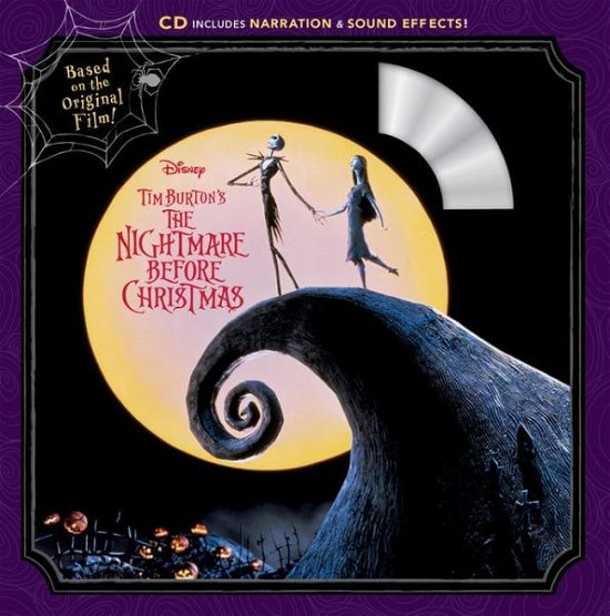 Cover for Disney Book Group · Tim Burton's The Nightmare Before Christmas: Read-Along Story Book and CD (Paperback Bog) (2018)