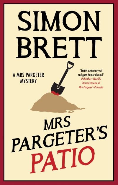 Cover for Simon Brett · Mrs Pargeter's Patio - A Mrs Pargeter Mystery (Innbunden bok) [Main edition] (2023)
