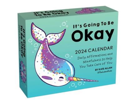 It'S Going To Be Okay 2024 Day-To-Day Calendar - Kate Allan - Gadżety - Andrews McMeel Publishing - 9781524880286 - 18 lipca 2023