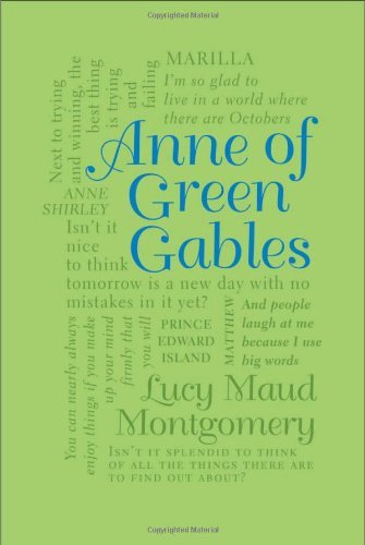 Cover for Lucy Maud Montgomery · Anne of Green Gables - Word Cloud Classics (Paperback Book) [Reprint edition] (2013)