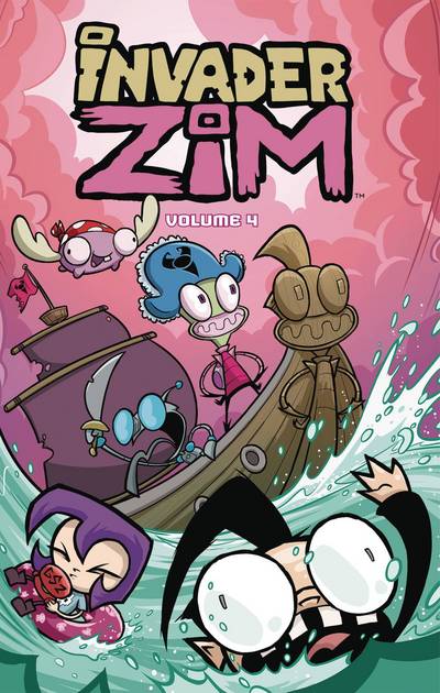 Cover for Jhonen Vasquez · Invader ZIM Vol. 4 (Paperback Book) [First edition. edition] (2017)