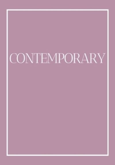 Cover for Contemporary Interior Design · Contemporary (Paperback Book) (2019)