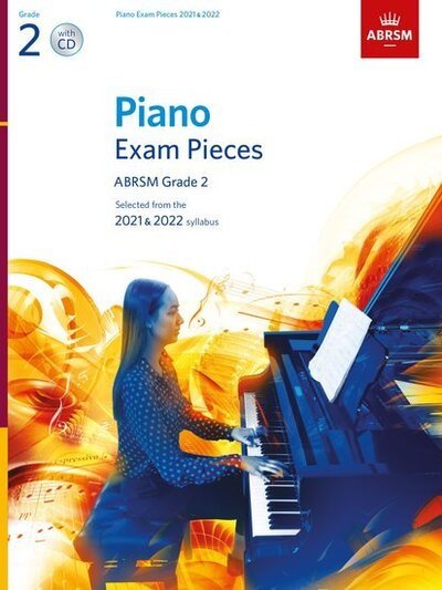 Cover for Abrsm · Piano Exam Pieces 2021 &amp; 2022, ABRSM Grade 2, with CD: Selected from the 2021 &amp; 2022 syllabus - ABRSM Exam Pieces (Sheet music) (2020)