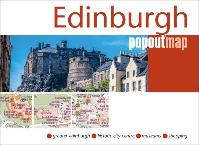Cover for Popout Map · Edinburgh PopOut Map - PopOut Maps (Kort) (2022)