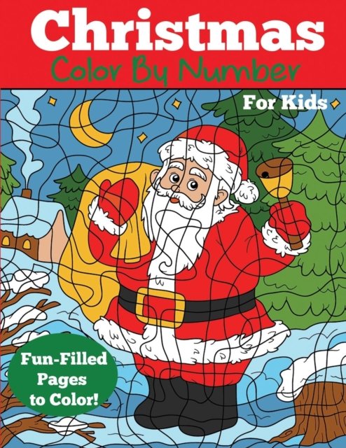 Cover for Dp Kids · Christmas Color by Number for Kids (Paperback Bog) (2017)