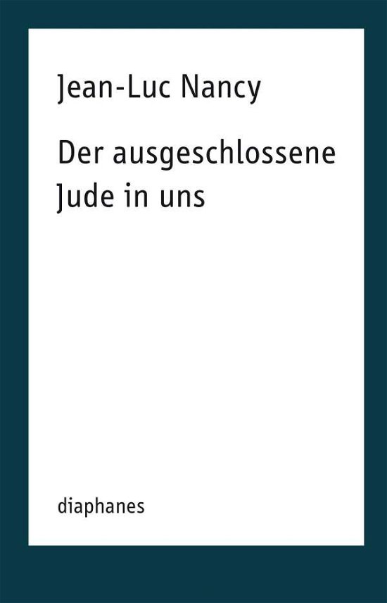 Cover for Nancy · Der ausgeschlossene Jude in uns (Buch)