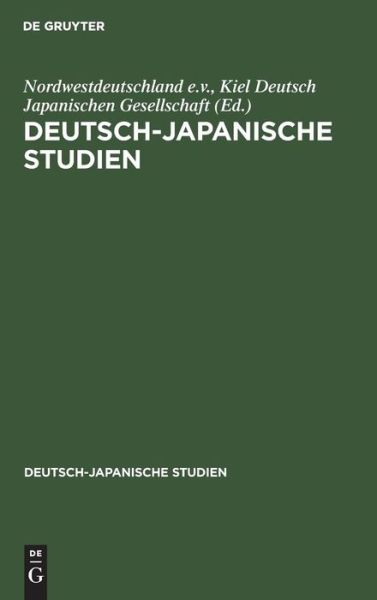 Cover for Deutsch-Japanische Studien (Book) (1961)