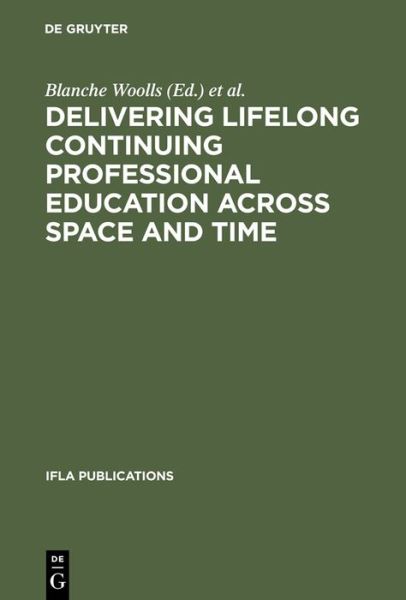 Cover for Ifla · Delivering Lifelong Continuing Professi (Book) (2001)