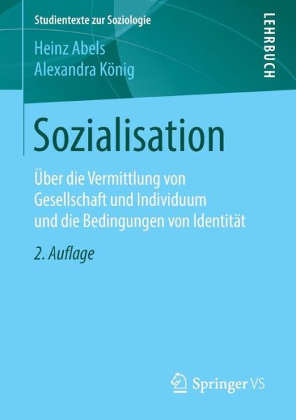 Cover for Abels · Sozialisation (Book) (2016)