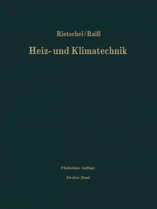 Verfahren Und Unterlagen Zur Berechnung - Hermann Rietschel - Boeken - Springer-Verlag Berlin and Heidelberg Gm - 9783662373286 - 1970