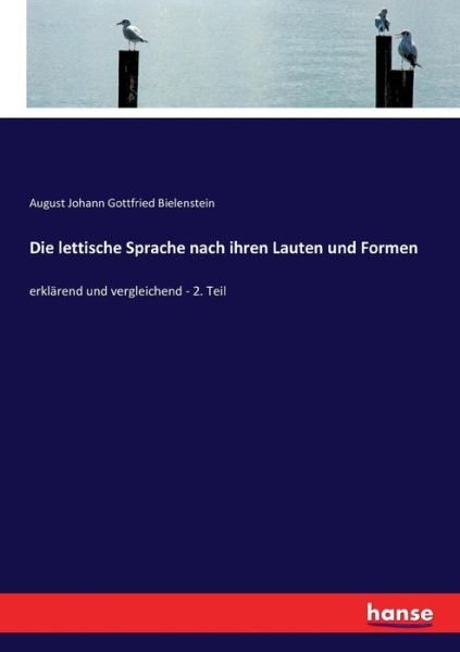Cover for Bielenstein · Die lettische Sprache nach (Book) (2017)