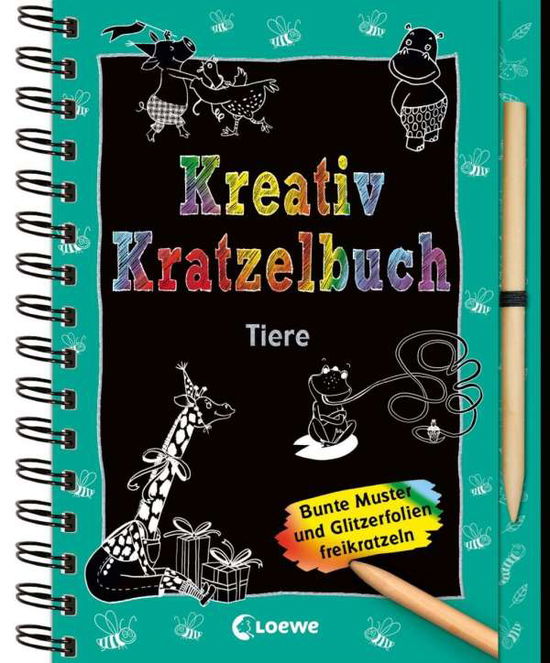 Cover for Kreativ-Kratzelbuch · Tiere (Book)