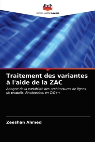 Cover for Ahmed · Traitement des variantes à l'aide (N/A) (2021)