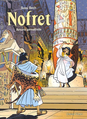 Cover for Sussi Bech · Nofret - Amons gemalinde (Book) [1er édition] (1987)