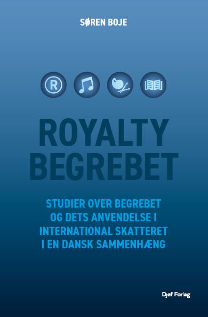 Cover for Søren Boje · Royaltybegrebet (Sewn Spine Book) (2025)