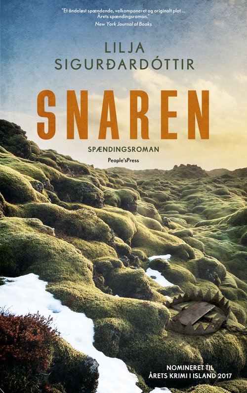Cover for Lilja Sigurdardóttir · Snaren (Sewn Spine Book) [1st edition] (2019)
