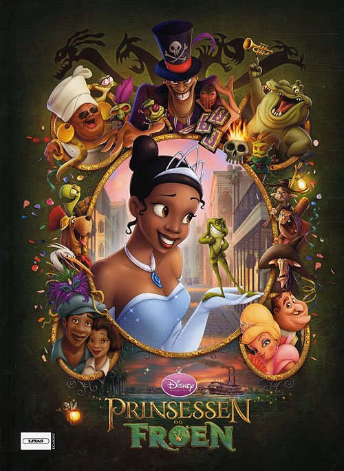 Cover for Walt Disney · 64 siders Klassiker - Prinsessen &amp; Frøen (Innbunden bok) [1. utgave] [Hardback] (2010)
