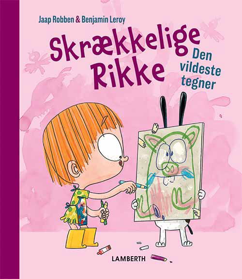 Cover for Jaap Robben · Skrækkelige Rikke: Skrækkelige Rikke - Den vildeste tegner (Bound Book) [1.º edición] (2021)