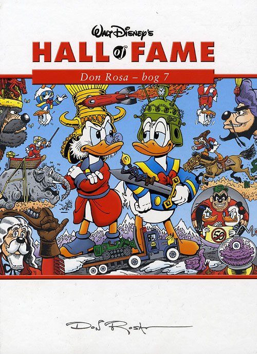 Cover for Don Rosa · Walt Disney's Hall of fame, 23: Hall of fame nr.23 - Don Rosa 7 (Bound Book) [1.º edición] [Indbundet] (2008)
