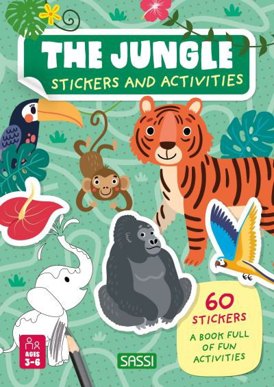 Cover for E Tome · The Jungle: Stickers and Activities (Pocketbok) (2024)