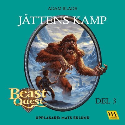 Cover for Adam Blade · Beast Quest: Beast Quest. Jättens kamp (Audiobook (CD)) (2019)