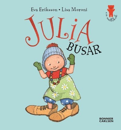 Cover for Eva Eriksson · Julia: Julia busar (Board book) (2018)
