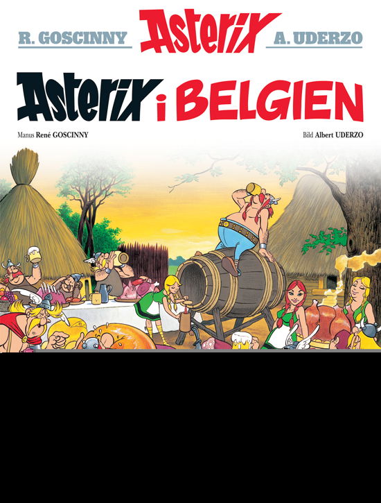 Cover for René Goscinny · Asterix i Belgien (Paperback Book) (2024)