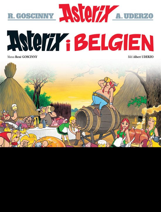 Cover for René Goscinny · Asterix 24: Asterix i Belgien (Book) (2024)